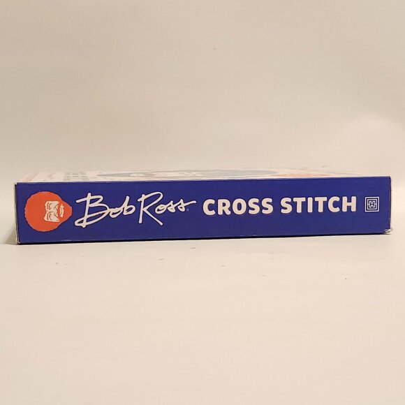 FUN Bob Ross Cross Stitch 12 Happy Little Cross Stitch Patterns Embroidery Hoops - Picture 6 of 6